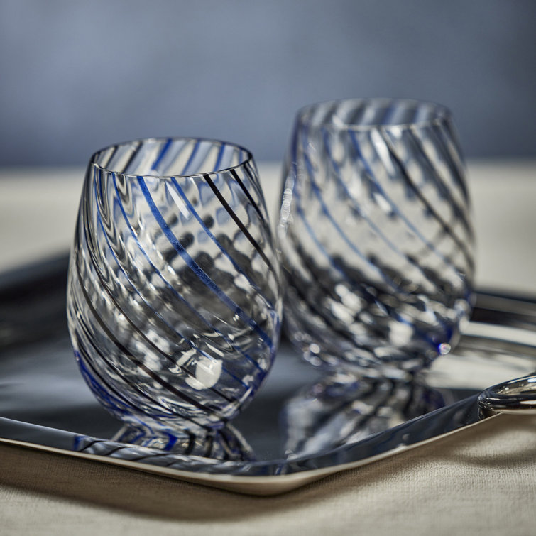 Zodax 6 Piece 16.72oz. Glass Drinking Glass Glassware Set Wayfair